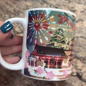 Colorful Japan Themed Mug coffee tea NEW